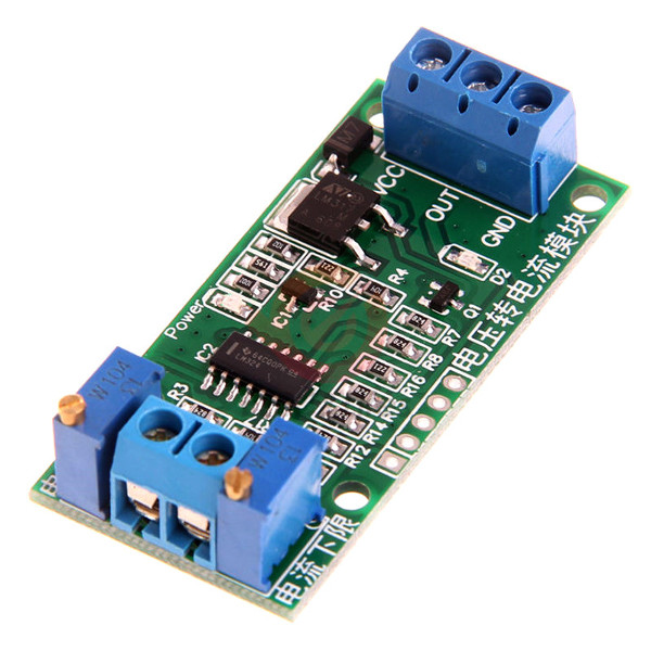 Módulo Conversor Tensão PWM 0-5V para Corrente 4-20mA (chip Grande)