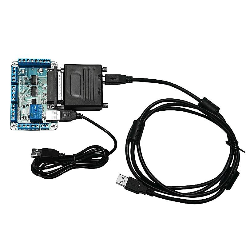 Adaptador Conversor Porta Paralela DB25 25 pinos para Porta USB 5 Eixos para Mach3