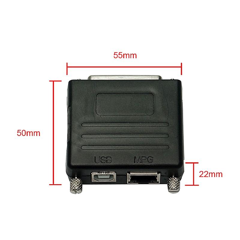 Adaptador Conversor Porta Paralela DB25 25 pinos para Porta USB 5 Eixos para Mach3